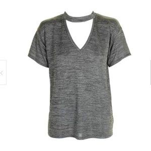 Rachel Roy Womens Choker Tunic Blouse